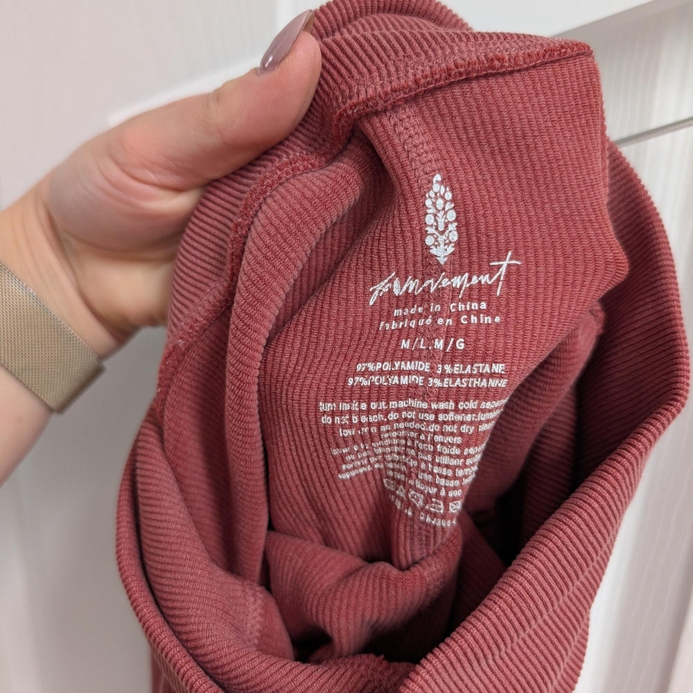 Free People Movement Ribbed Leggings - Picture 6 of 7
